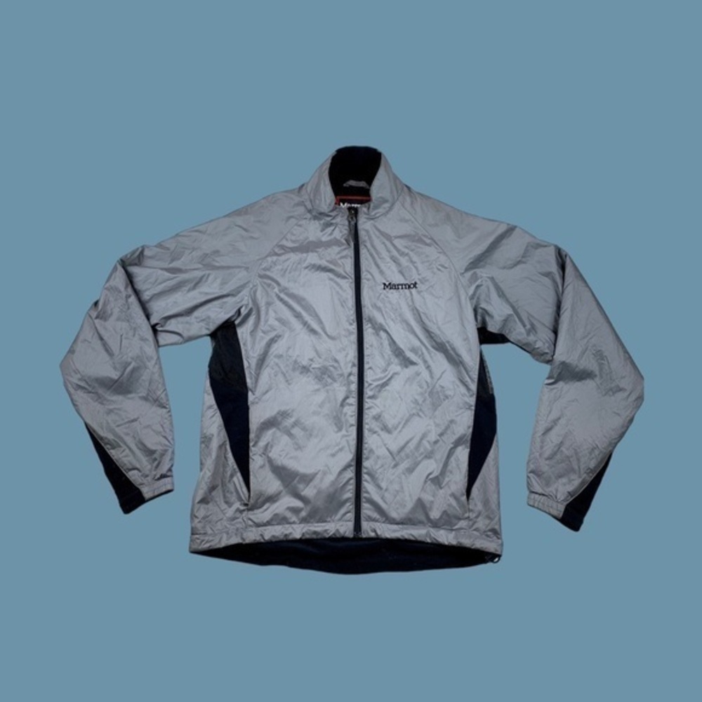 Marmot Windproof Water Resistant Packable Silver … - image 3